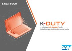 K DUTY La soluzione SAP Embedded per la Digitalizzazione Registri e Documenti Accise - Keytech srl
