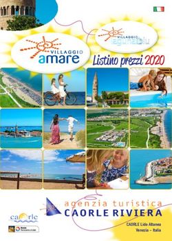 Listino prezzi 2020 laguna blu - CAORLE Lido Altanea Venezia - Italia - Agenzia Caorle Riviera