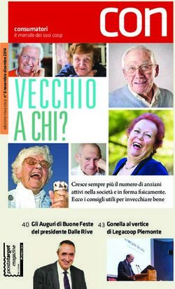 VECCHIO a CHI? - Coop consumatori