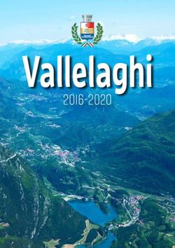 Vallelaghi 2016-2020 - Archivio della Memoria della Valle dei Laghi