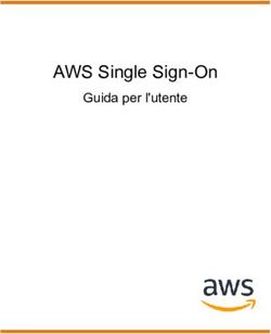 AWS Single Sign-On Guida per l'utente - Guida per l'utente