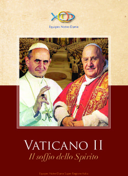 Vaticano II Il soffio dello Spirito - Equipes Notre-Dame