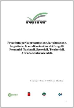 Procedura per la presentazione, la valutazione, la gestione, la rendicontazione dei Progetti Formativi Nazionali, Settoriali, Territoriali ...