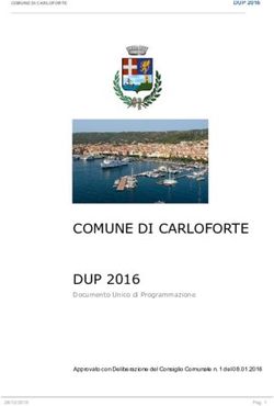 COMUNE DI CARLOFORTE DUP 2016 - DUP 2016 - Approvato con Deliberazione del Consiglio Comunale n. 1 del 08.01.2016 - Gazzetta Amministrativa