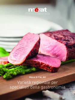 Variet&agrave; regionale per specialisti della gastronomia - M&eacute;rat & Cie. AG - M&eacute;rat ...