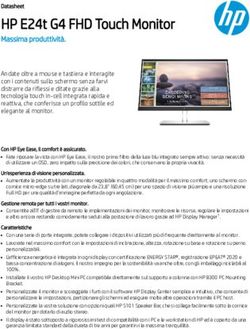 HP E24t G4 FHD Touch Monitor - Massima produttivit&agrave;.