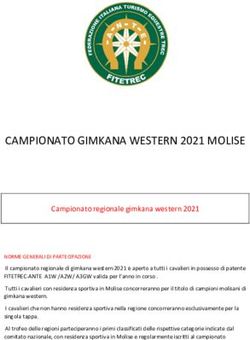 CAMPIONATO GIMKANA WESTERN 2021 MOLISE - Campionato regionale gimkana western 2021
