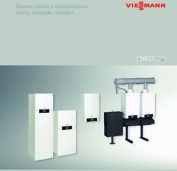 Gamma caldaie a condensazione: murali, compatte, modulari - Viessmann