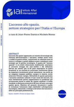 L'accesso allo spazio, settore strategico per l'Italia e l'Europa - Iai