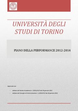 PIANO DELLA PERFORMANCE 2012 2014