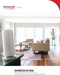 SICUREZZA IN CASA Telecamera di sicurezza Wi-Fi Lyric C1