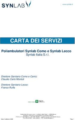 CARTA DEI SERVIZI Poliambulatori Synlab Como e Synlab Lecco - Synlab Italia