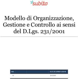 Modello di Organizzazione, Gestione e Controllo ai sensi del D.Lgs. 231/2001
