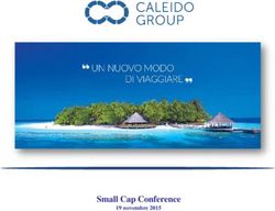 Small Cap Conference 19 novembre 2015 - Caleido Group