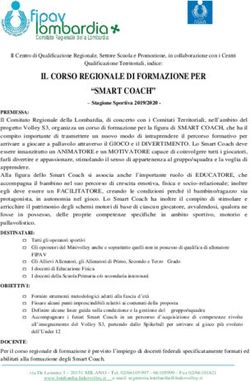 IL CORSO REGIONALE DI FORMAZIONE PER "SMART COACH" - FIPAV Como