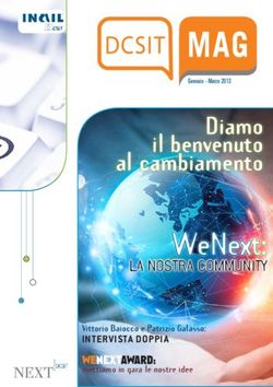 WENEXT: DIAMO IL BENVENUTO AL CAMBIAMENTO - LA NOSTRA COMMUNITY - PERCORSO DIGITALE