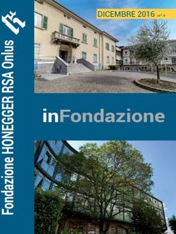 DICEMBRE 2016 nr 4 - Fondazione Honegger