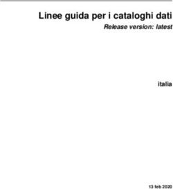 Linee guida per i cataloghi dati - Release version: latest italia - Docs Italia