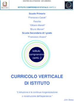 CURRICOLO VERTICALE DI ISTITUTO - IC cant&ugrave; 2