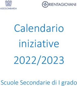 Calendario iniziative 2022/2023 - Scuole Secondarie di I grado