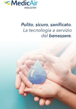 Pulito, sicuro, sanificato. La tecnologia a servizio del benessere.