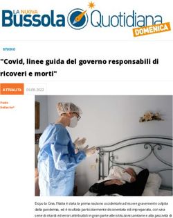 Covid, linee guida del governo responsabili di ricoveri e morti