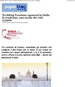 Wedding Tourism: sposarsi in Italia fa tendenza, una moda che vale 315mln