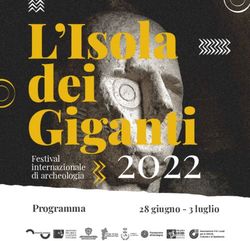 2022 Programma - Mont'e Prama