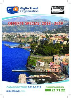 CATALOGO TOUR 2018-2019 - GIGLIOTRAVEL.COM - giglio travel