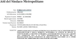 Atti del Sindaco Metropolitano - Centro Studi PIM
