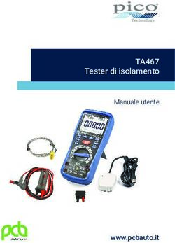 TA467 Tester di isolamento - Manuale utente - www.pcbauto.it - Pcb ...