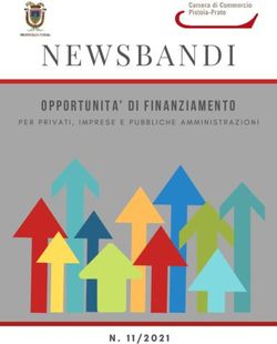 NEWSBANDI OPPORTUNITA' DI FINANZIAMENTO - Camera di Commercio di Pistoia