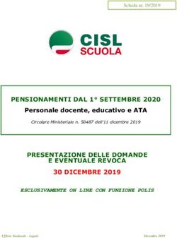 PENSIONAMENTI DAL 1 SETTEMBRE 2020 - CISL Scuola Lombardia