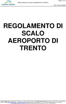 REGOLAMENTO DI SCALO AEROPORTO DI TRENTO - Trentino trasporti