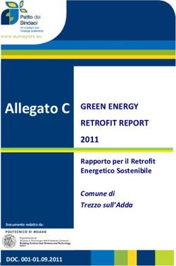 Allegato C GREEN ENERGY RETROFIT REPORT - 2011 Rapporto per il Retrofit Energetico Sostenibile Comune di Trezzo sull'Adda - Comune di Trezzo ...