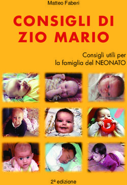 CONSIGLI DI ZIO MARIO - Consigli utili per la famiglia del NEONATO