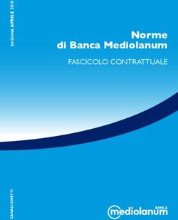 Norme di Banca Mediolanum - fascicolo contrattuale