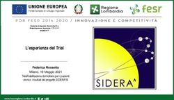 L'esperienza del Trial - Milano, 19 Maggio 2021 Federica Rossetto - LIUC