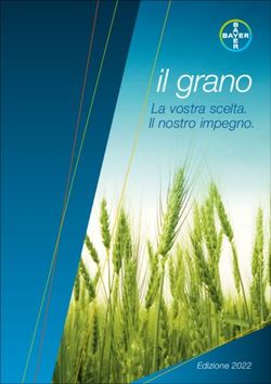 Il grano La vostra scelta. Il nostro impegno - Bayer Crop Science Italia