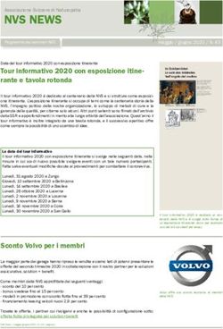 Tour informativo 2020 con esposizione itine-rante e tavola rotonda