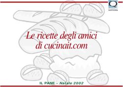 Le ricette degli amici di cucinait.com - IL PANE - Natale 2002