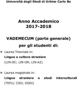 Anno Accademico 2017-2018 VADEMECUM (parte generale) per gli studenti di: Dipartimento di Scienze della ...