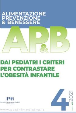 DAI PEDIATRI I CRITERI PER CONTRASTARE L'OBESIT&Agrave; INFANTILE - ALIMENTAZIONE PREVENZIONE & BENESSERE