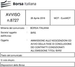 AVVISO n.8727 - Borsa Italiana