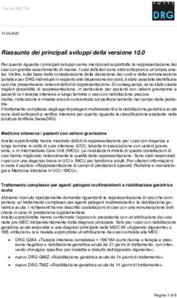 Riassunto dei principali sviluppi della versione 10.0