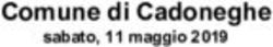 Comune di Cadoneghe sabato, 11 maggio 2019