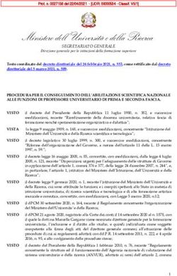 Ministero dell'Universit&agrave; e della Ricerca - UniBa