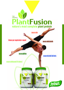 Nature's most complete plant protein - senza soia idoneo per vegetariani e vegani