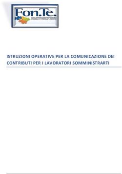 ISTRUZIONI OPERATIVE PER LA COMUNICAZIONE DEI CONTRIBUTI PER I LAVORATORI SOMMINISTRARTI