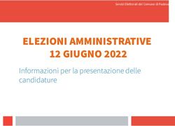 ELEZIONI AMMINISTRATIVE 12 GIUGNO 2022 - Informazioni per la presentazione delle candidature - Comune di Padova